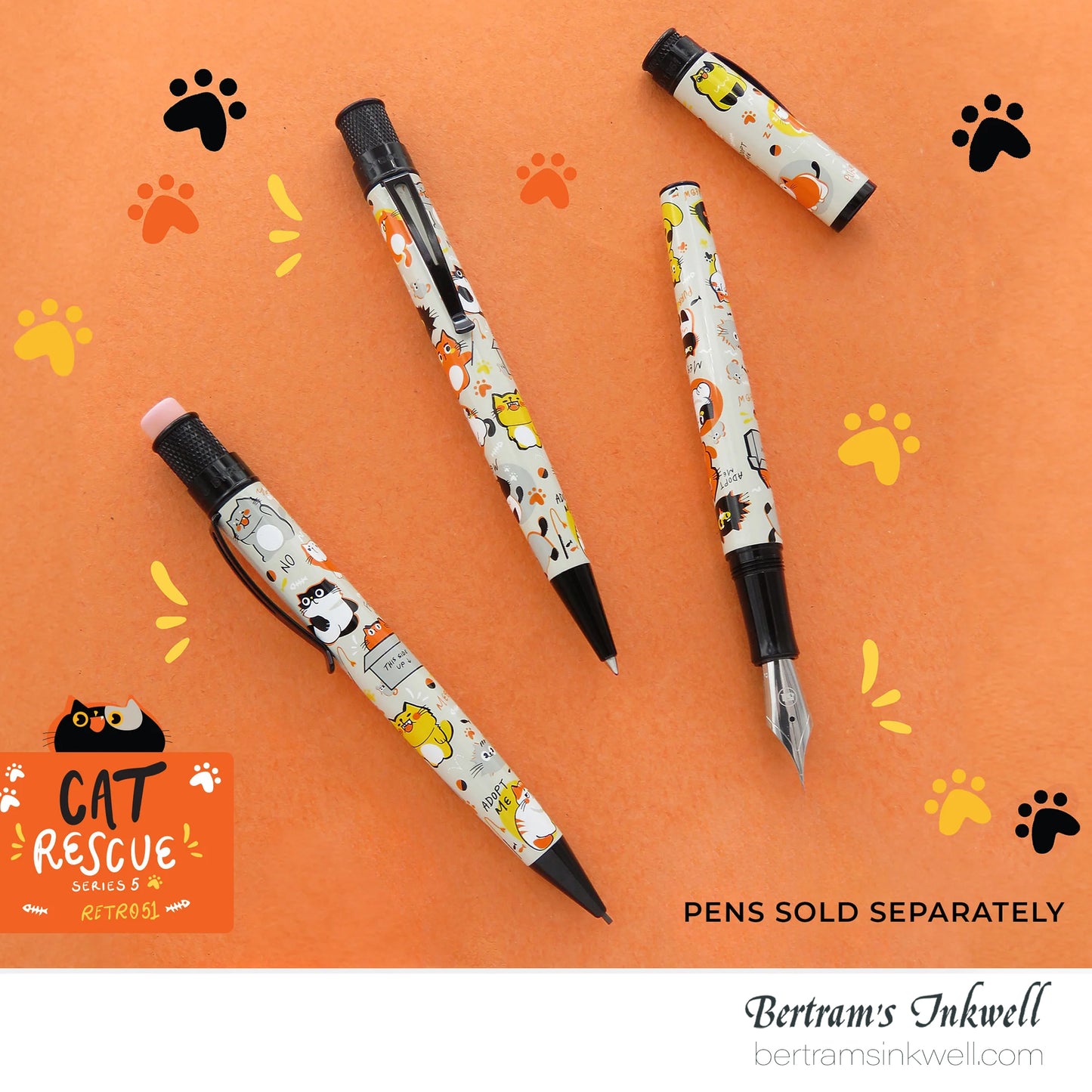 Retro 51 Tornado™ Rescue - Cat Rescue Series 5 Ballpoint