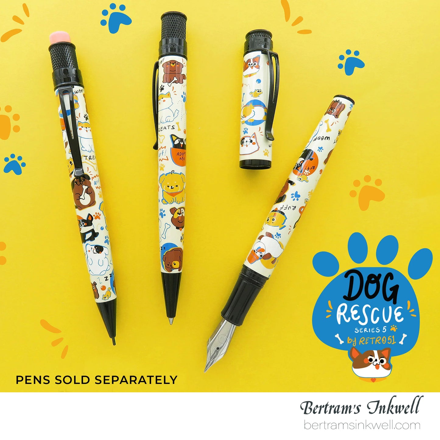 Retro 51 Tornado™ Rescue Dog Rescue Series 5 Mechanical Pencil