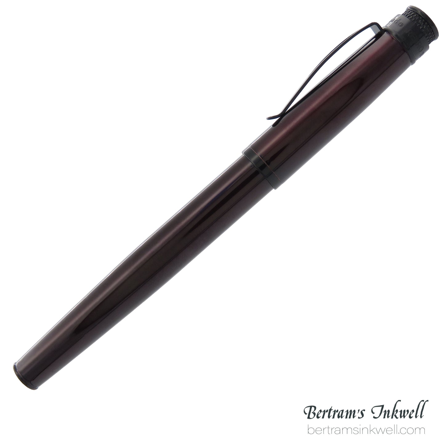Retro 51 Tornado™ Stealth Lacquer - Black Cherry Fountain Pen