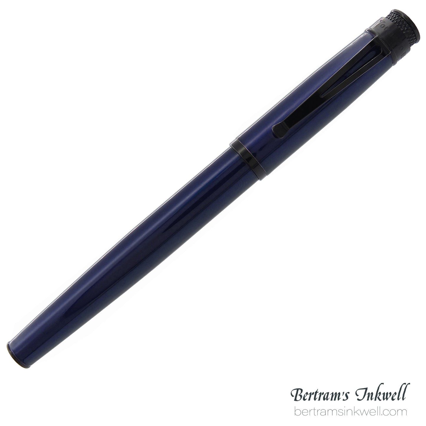 Retro 51 Tornado™ Stealth Lacquer - Blue Black Fountain Pen