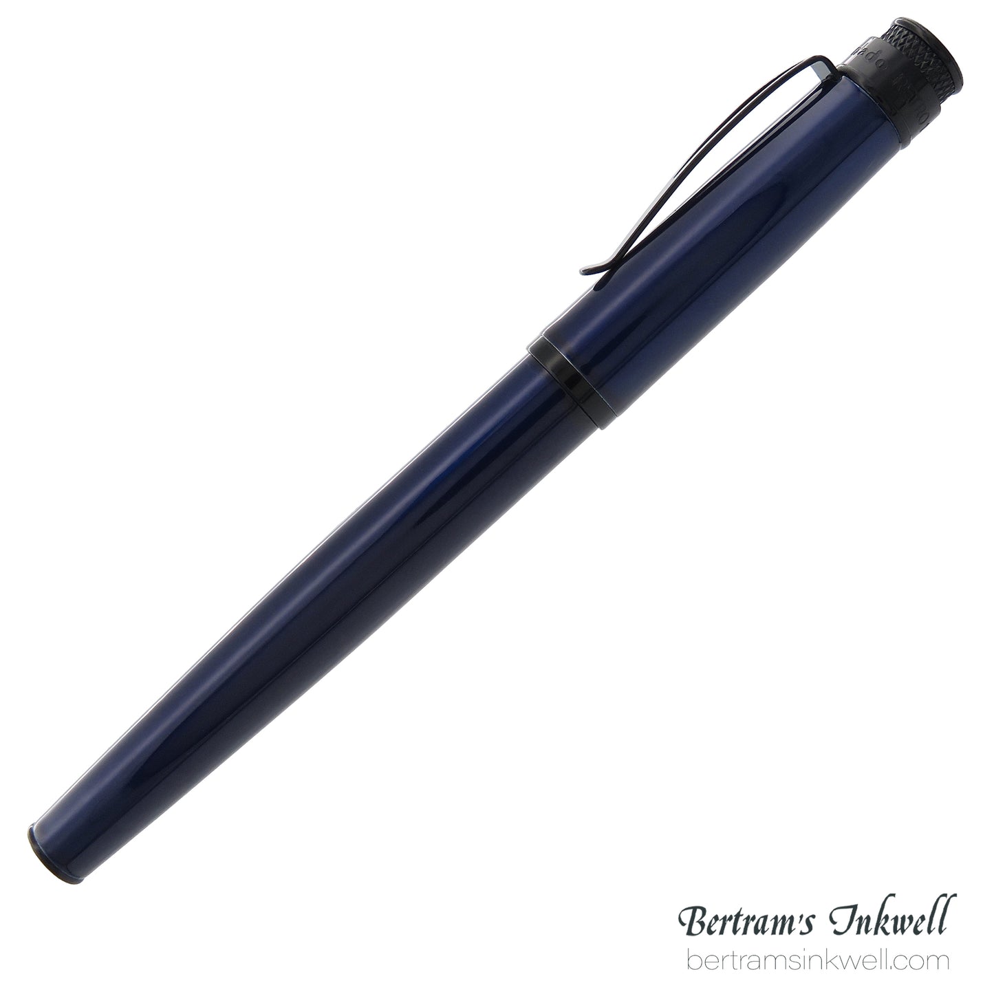 Retro 51 Tornado™ Stealth Lacquer - Blue Black Fountain Pen