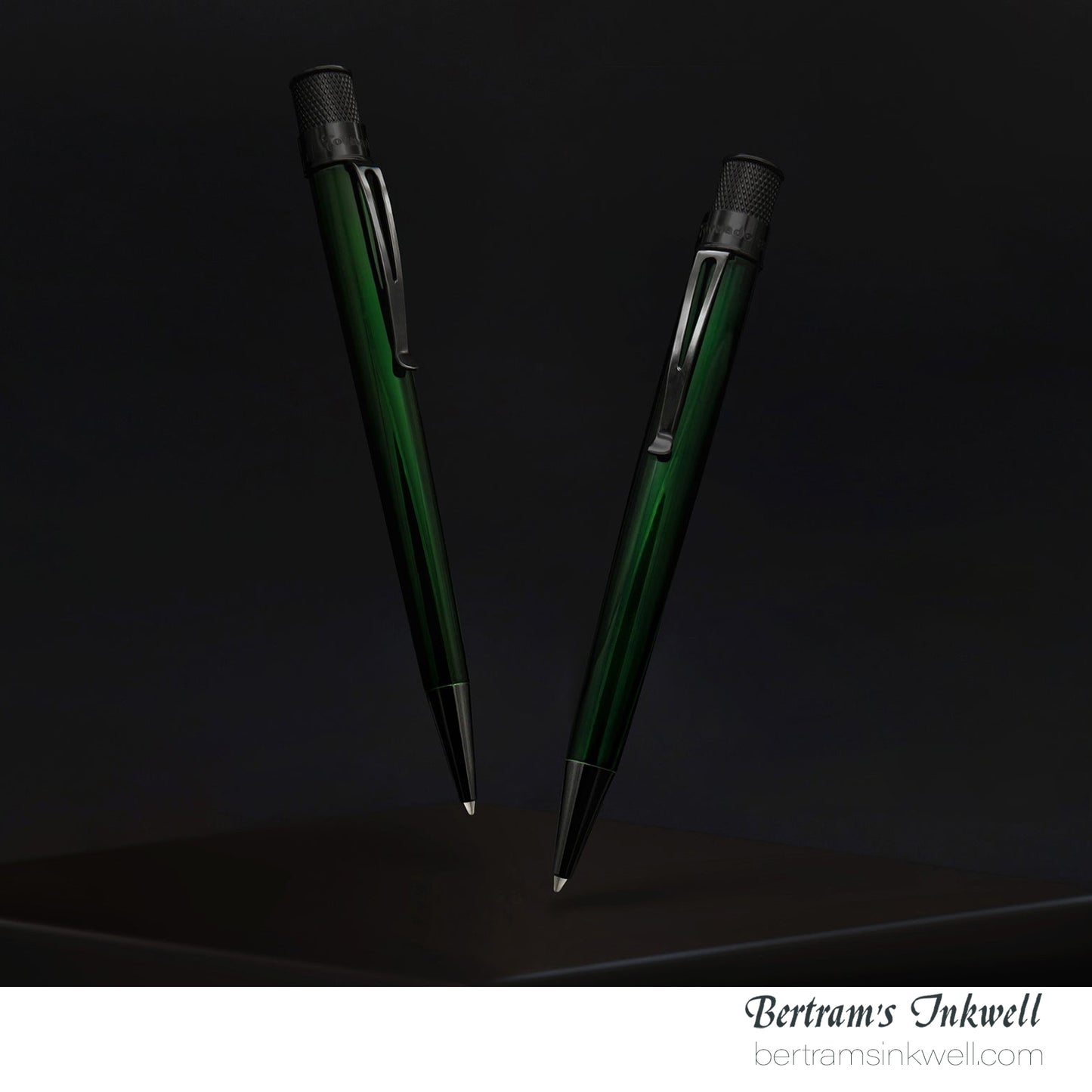 Retro 51 Tornado™ Stealth Lacquer - Emerald Green Rollerball