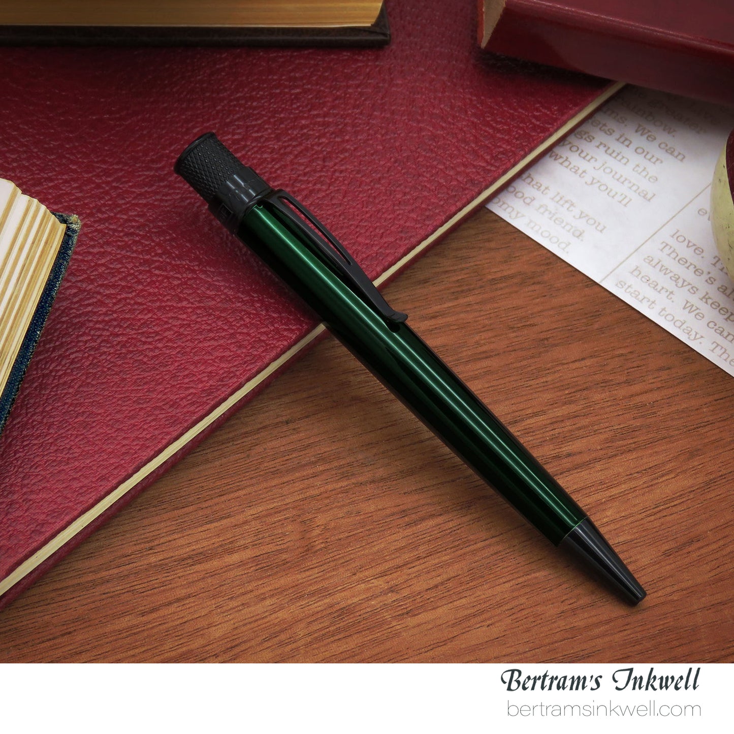 Retro 51 Tornado™ Stealth Lacquer - Emerald Green Rollerball
