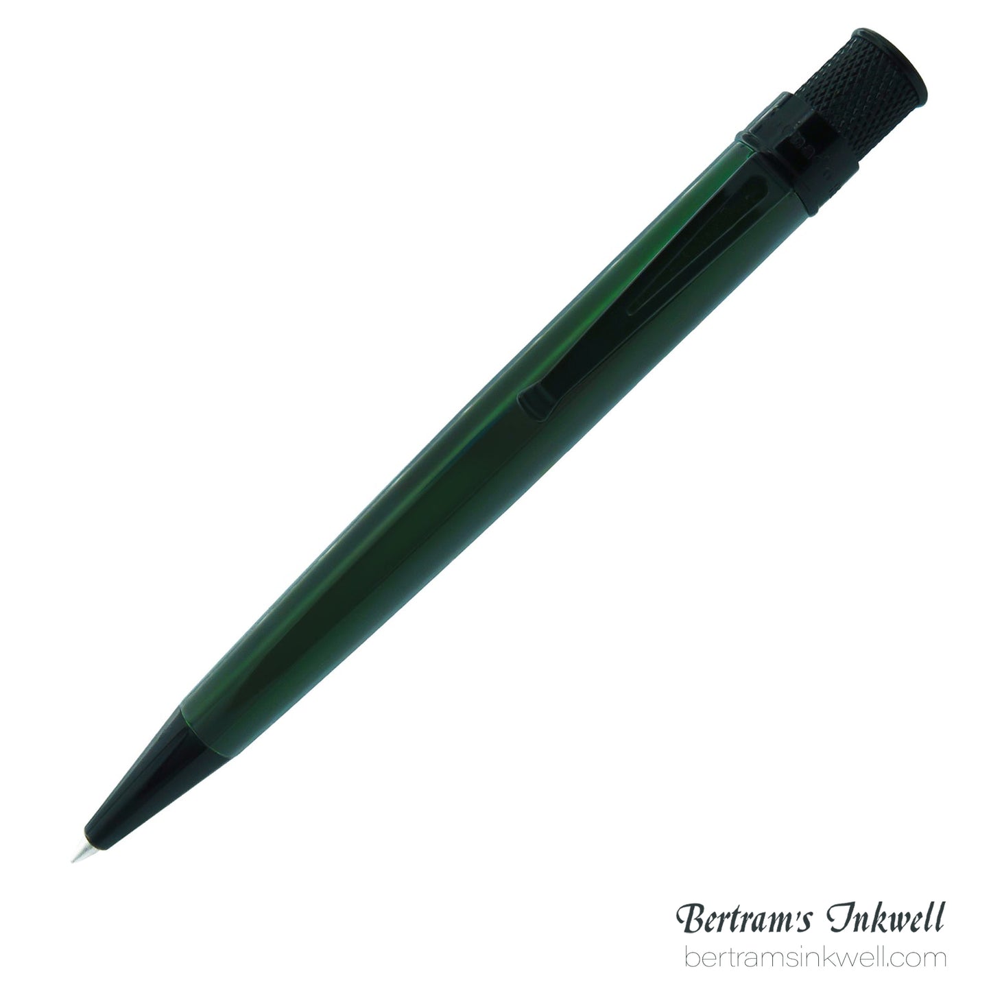 Retro 51 Tornado™ Stealth Lacquer - Emerald Green Rollerball