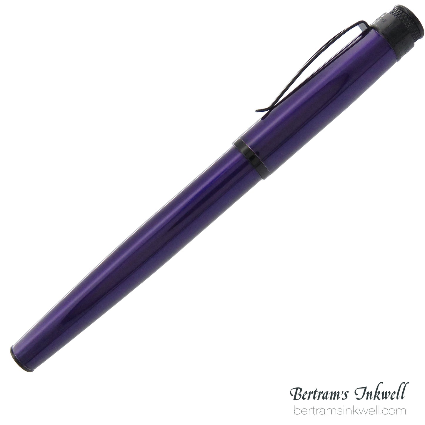 Retro 51 Tornado™ Stealth Lacquer - Midnight Purple Fountain Pen