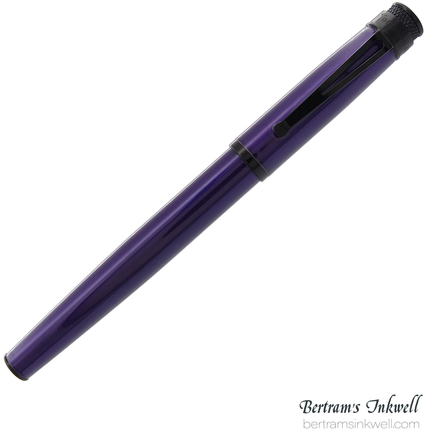 Retro 51 Tornado™ Stealth Lacquer - Midnight Purple Fountain Pen