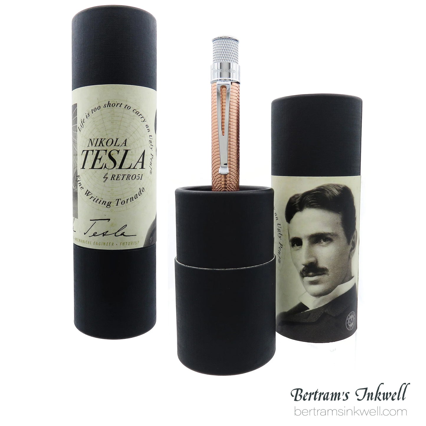 Retro 51 Tornado™ Vintage Metalsmith - Nikola Tesla Fountain Pen