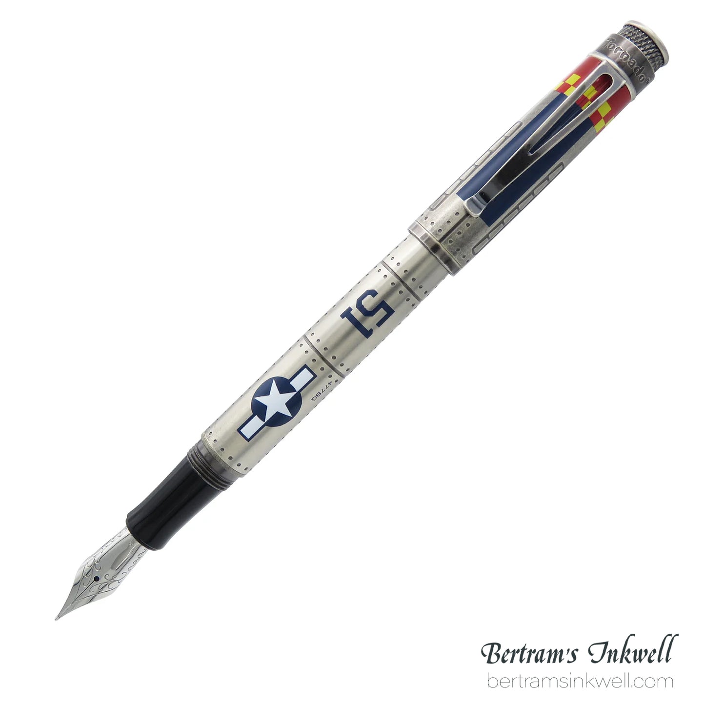 Retro 51 Tornado™ Vintage Metalsmith - P-51 Mustang Fountain Pen