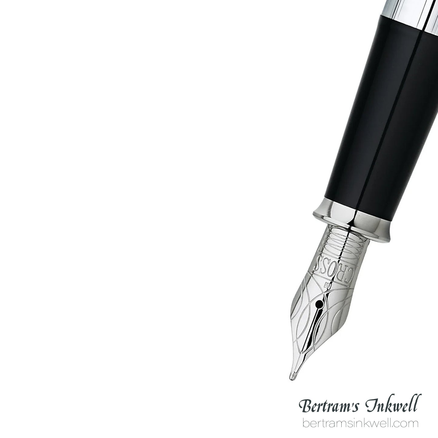 Cross Townsend® Lustrous Chrome Stainless-Steel Fountain Pen