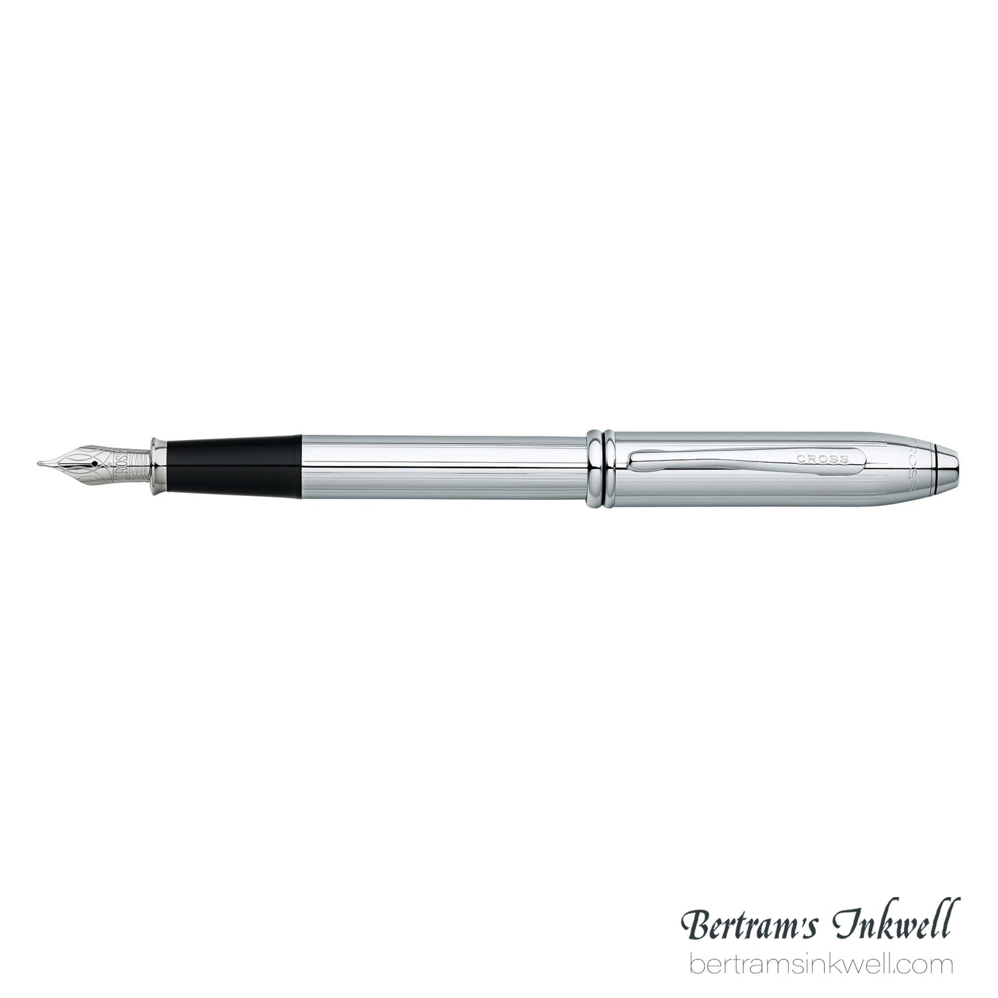 Cross Townsend® Lustrous Chrome Stainless-Steel Fountain Pen