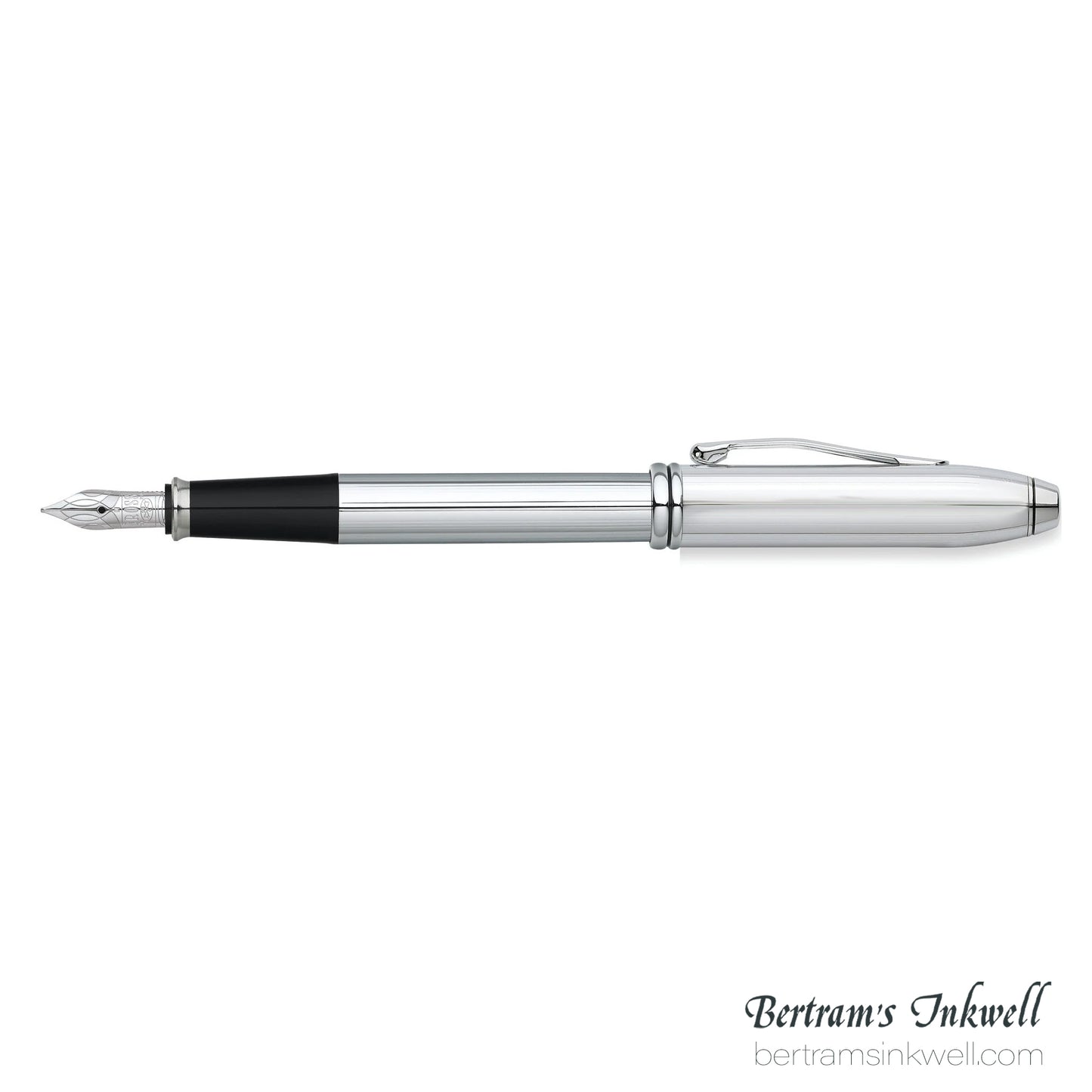 Cross Townsend® Lustrous Chrome Stainless-Steel Fountain Pen