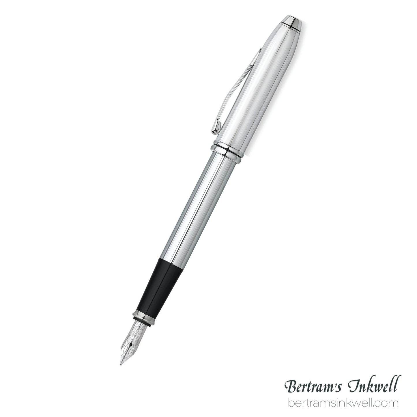 Cross Townsend® Lustrous Chrome Stainless-Steel Fountain Pen