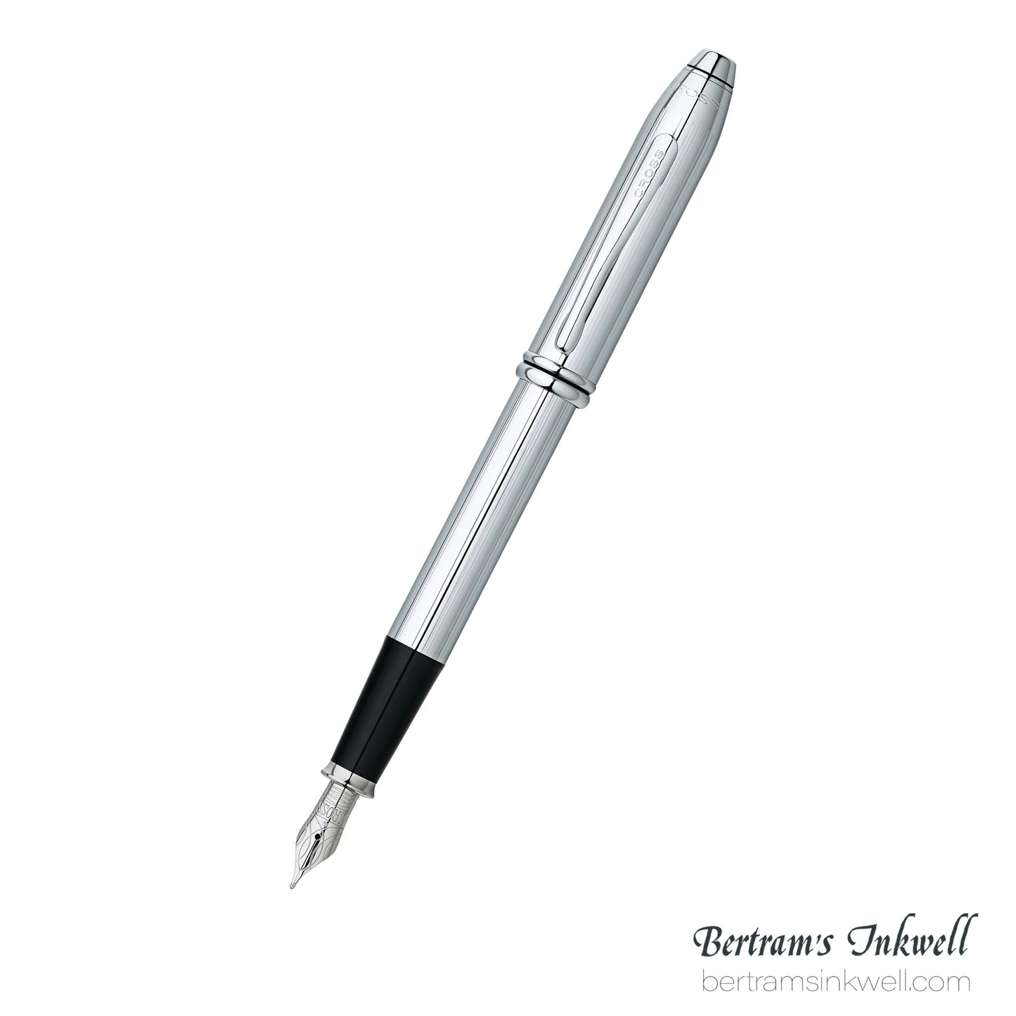 Cross Townsend® Lustrous Chrome Stainless-Steel Fountain Pen
