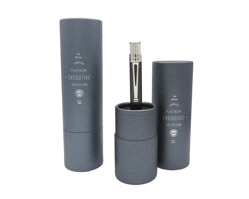 Retro 51 Platinum Executive - Black Nickel Rollerball