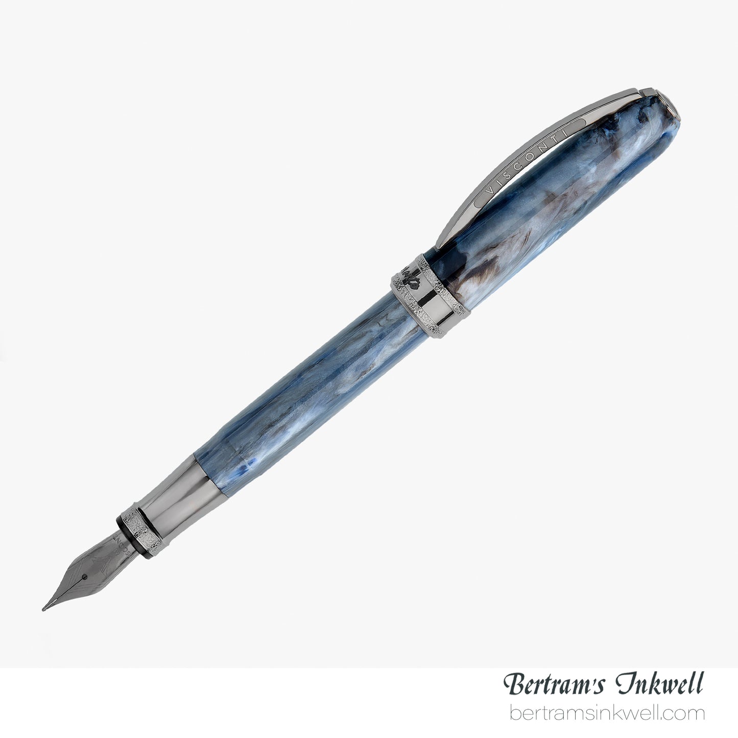 Visconti Comedia Caronte Gray Fountain Pen