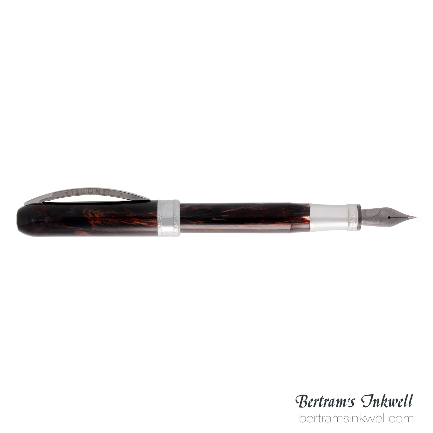 Visconti Comedia Inferno Black and Red Fountain Pen