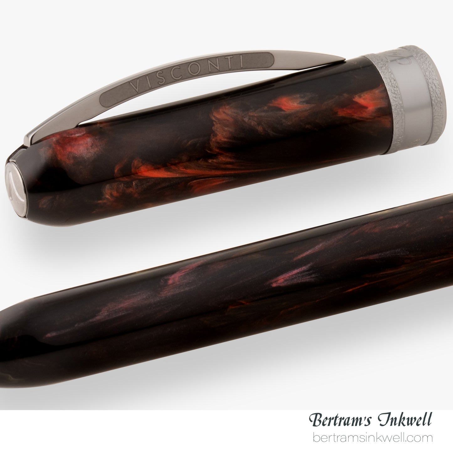 Visconti Comedia Inferno Black and Red Fountain Pen