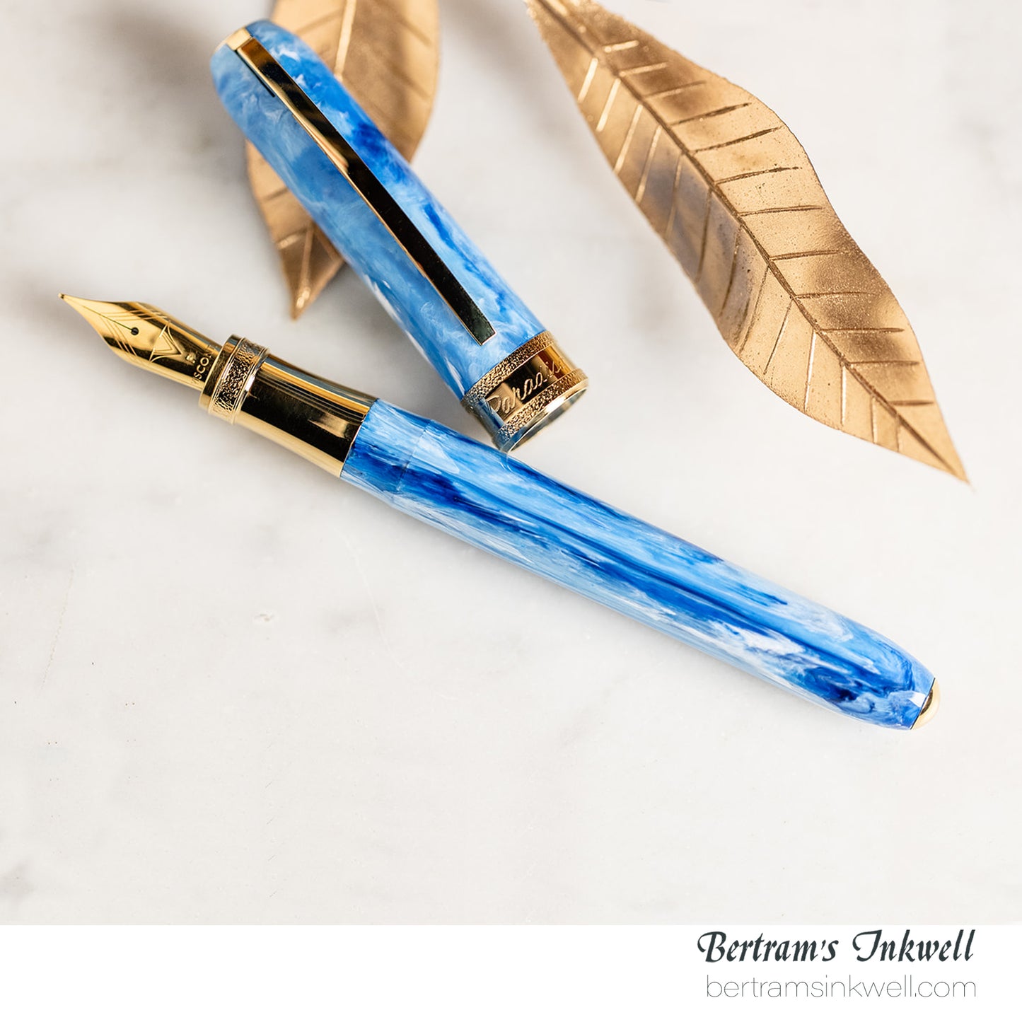 Visconti Comedia Paradiso Blue Fountain Pen