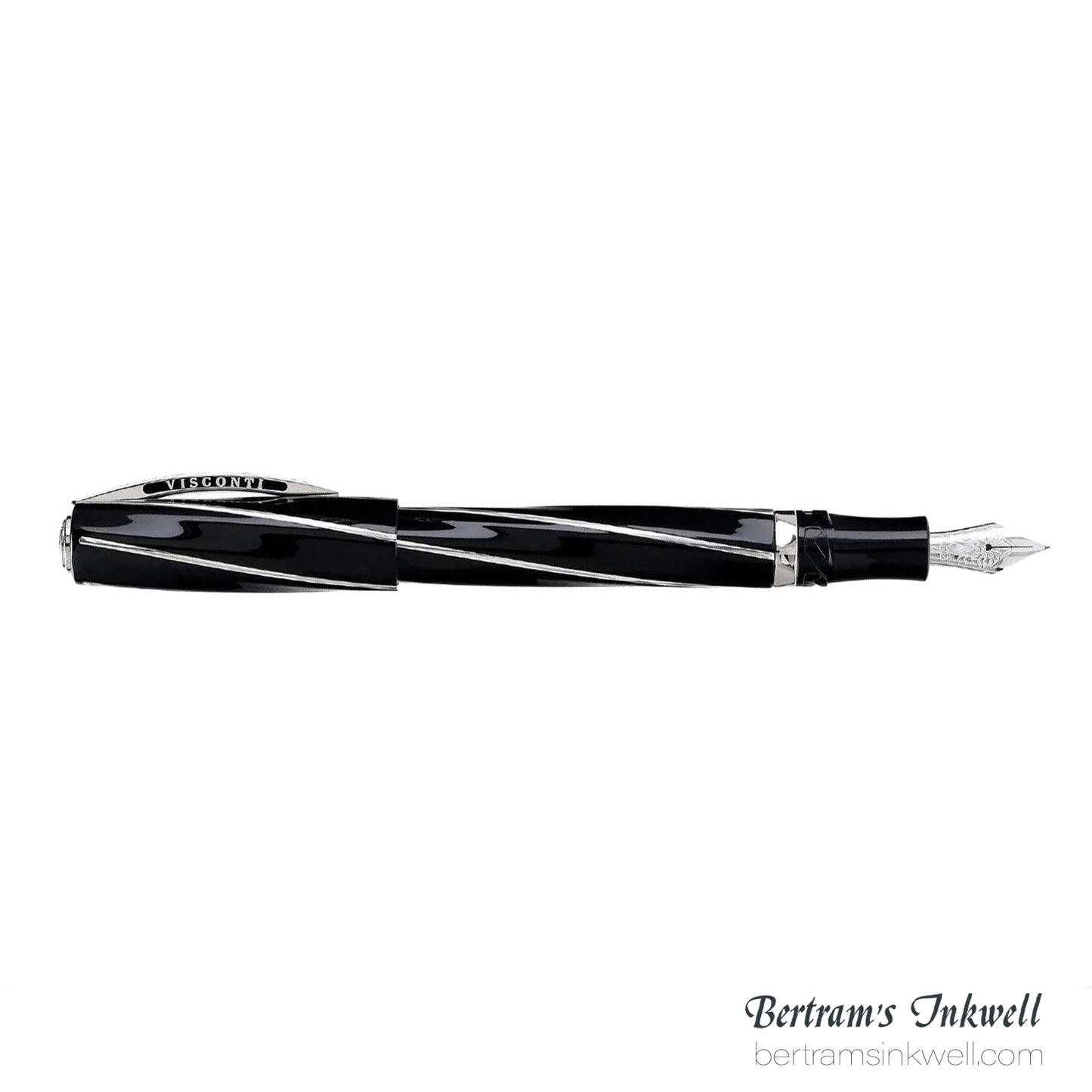 Visconti Divina Black Oversize Fountain Pen