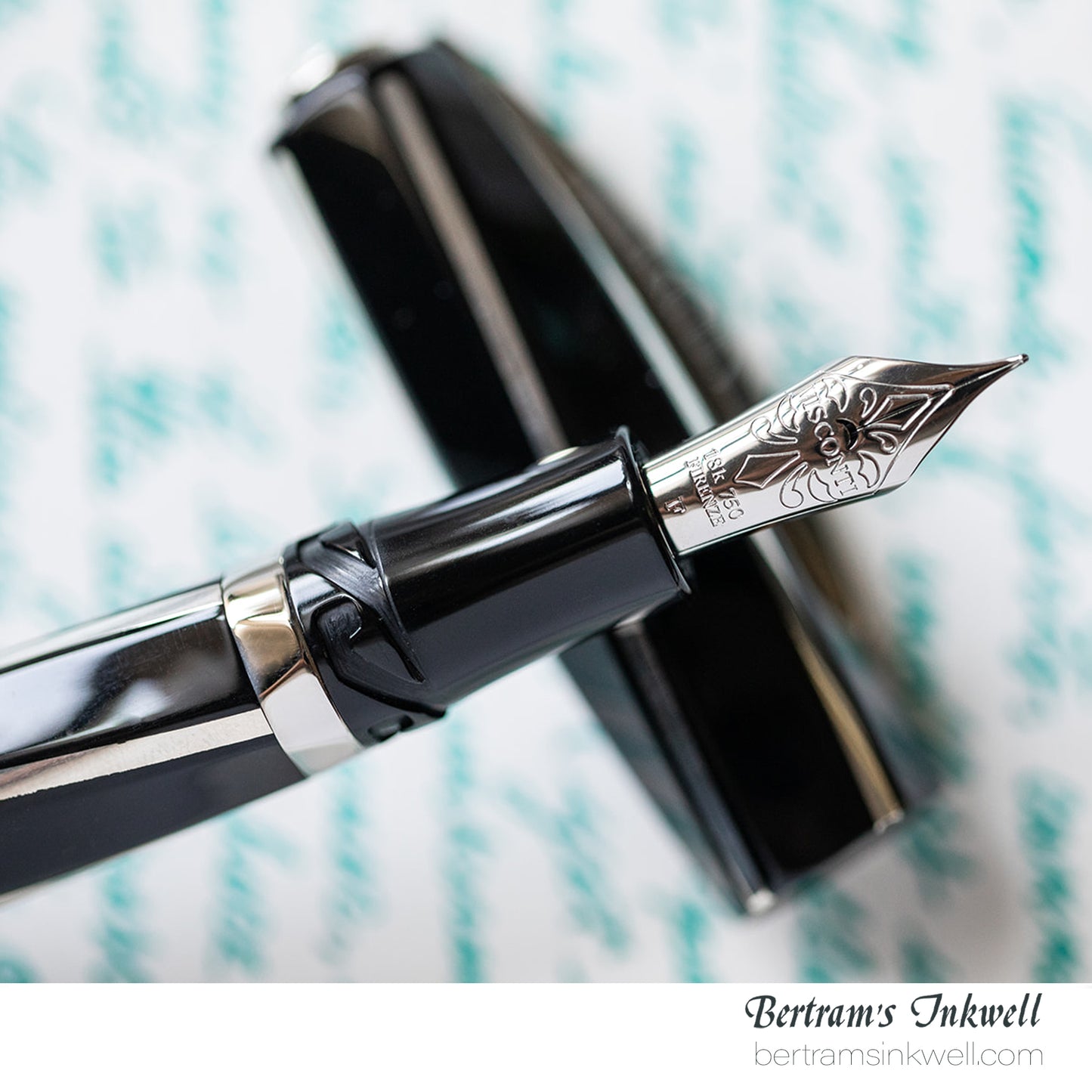 Visconti Divina Black Oversize Fountain Pen