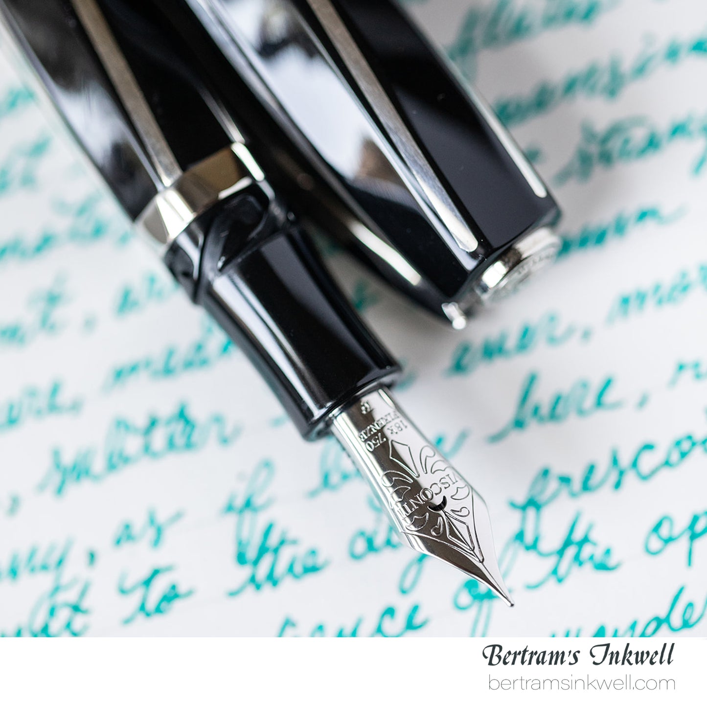 Visconti Divina Black Oversize Fountain Pen