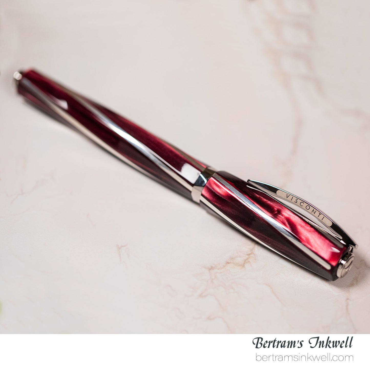 Visconti Divina Elegance Oversized Bordeaux Rollerball
