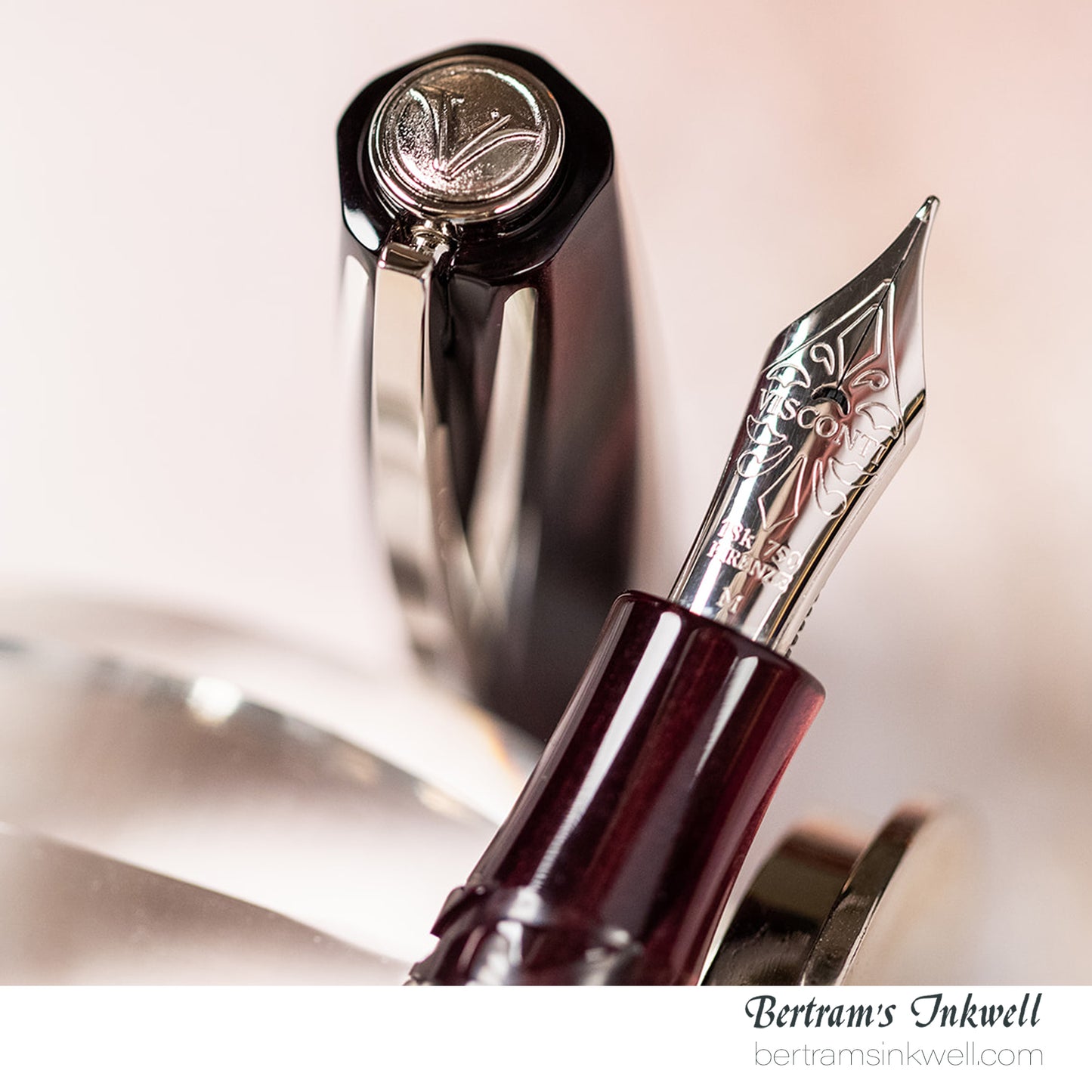 Visconti Divina Elegance Bordeaux Fountain Pen