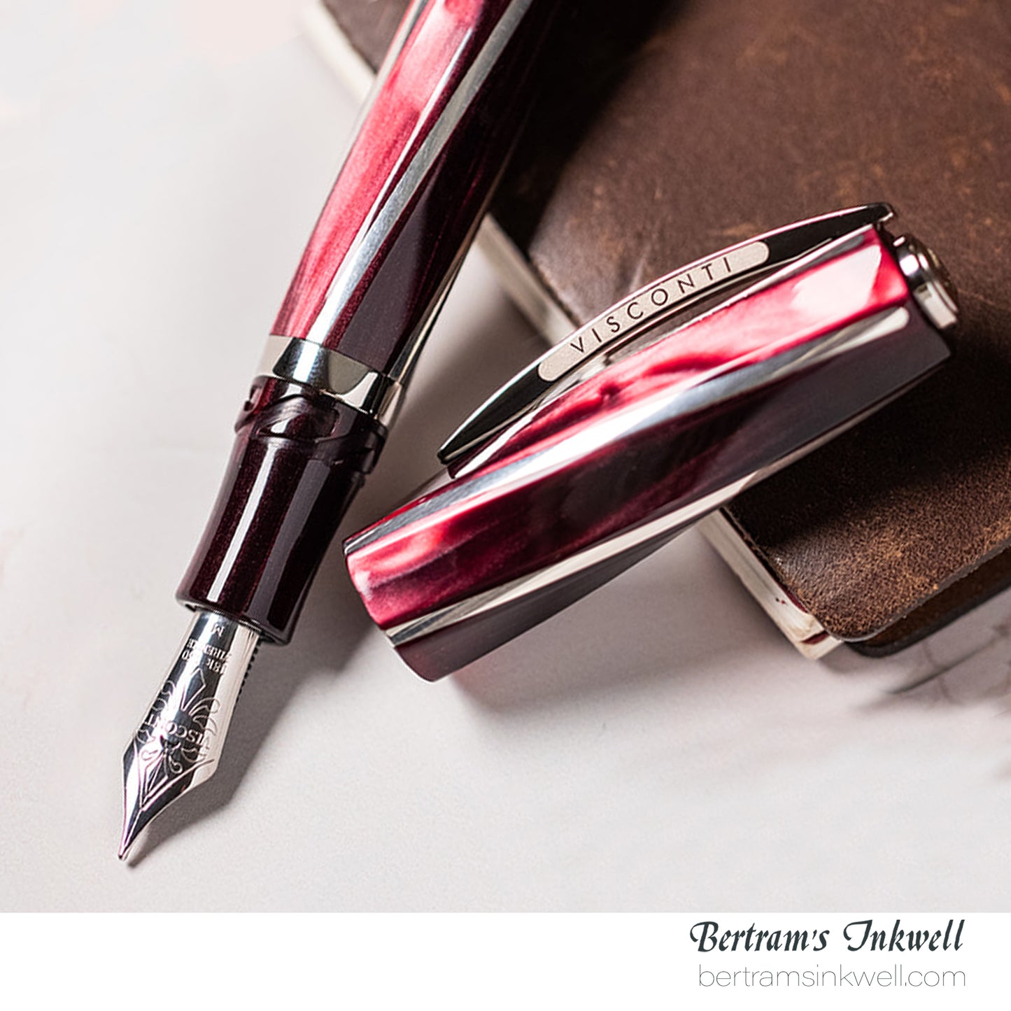 Visconti Divina Elegance Bordeaux Fountain Pen