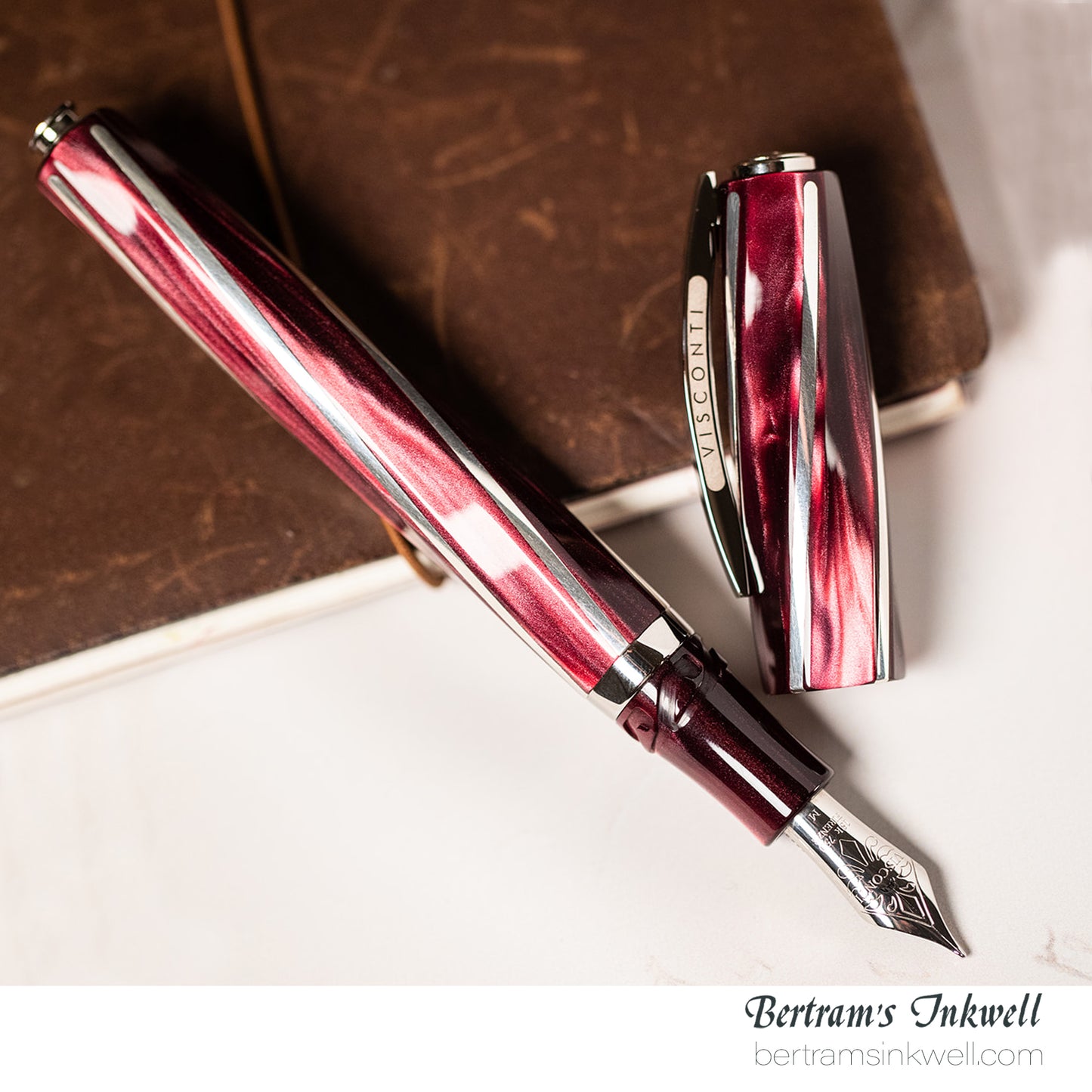 Visconti Divina Elegance Bordeaux Fountain Pen