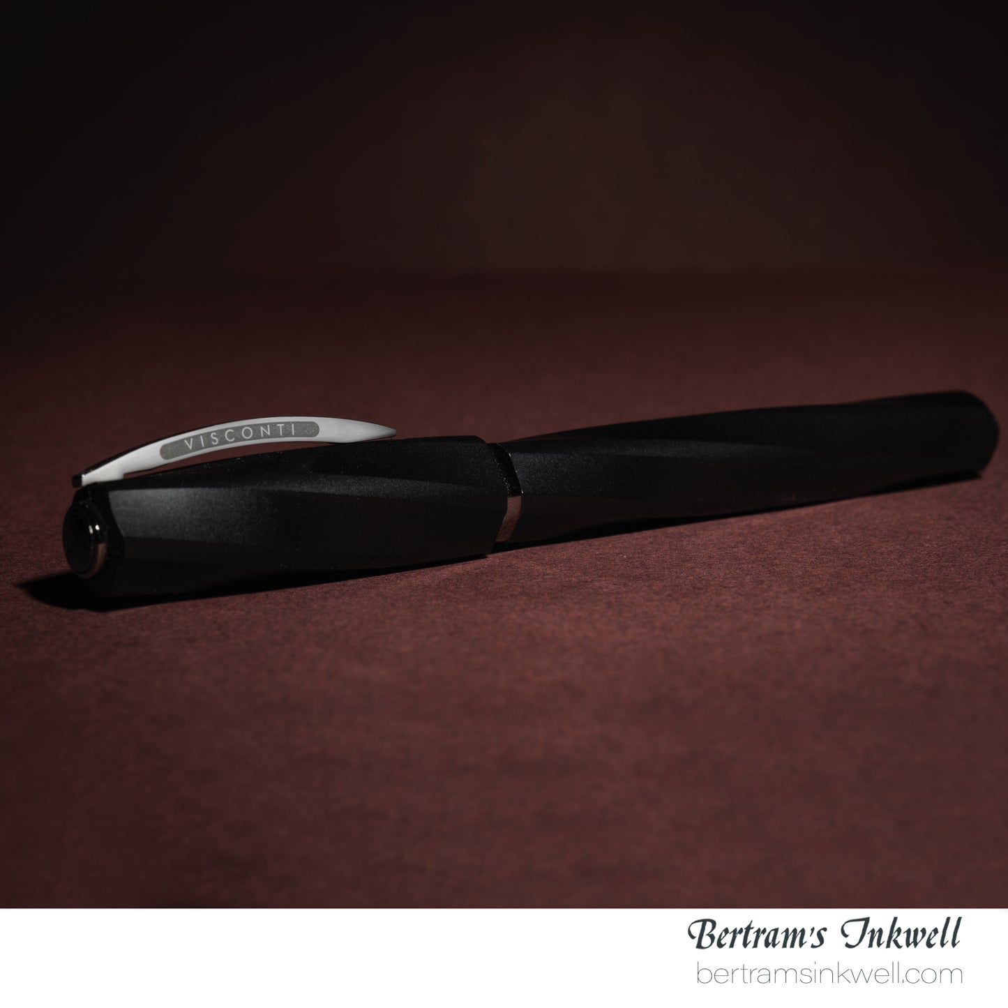 Visconti Divina Matte Black Oversize Rollerball