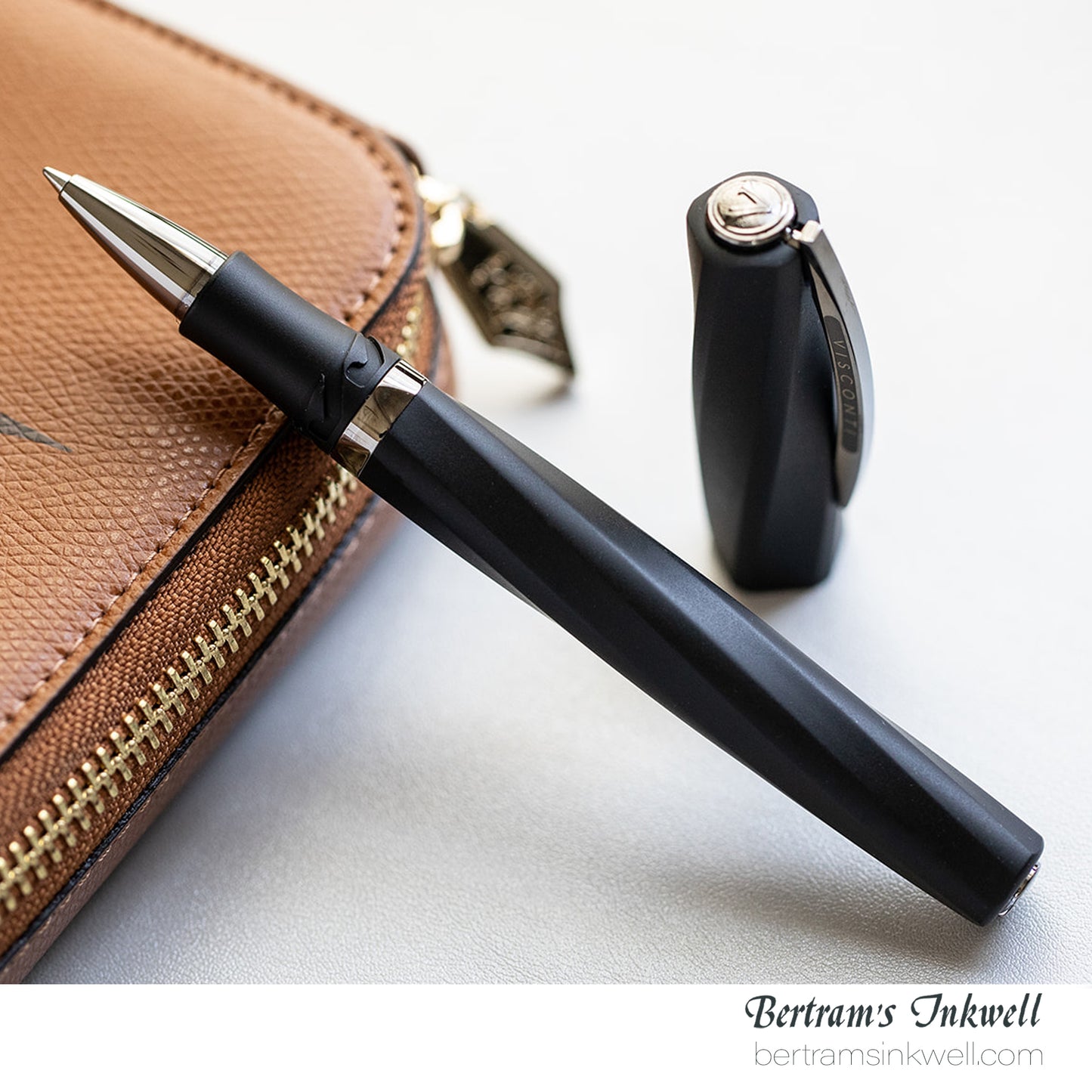 Visconti Divina Matte Black Oversize Rollerball