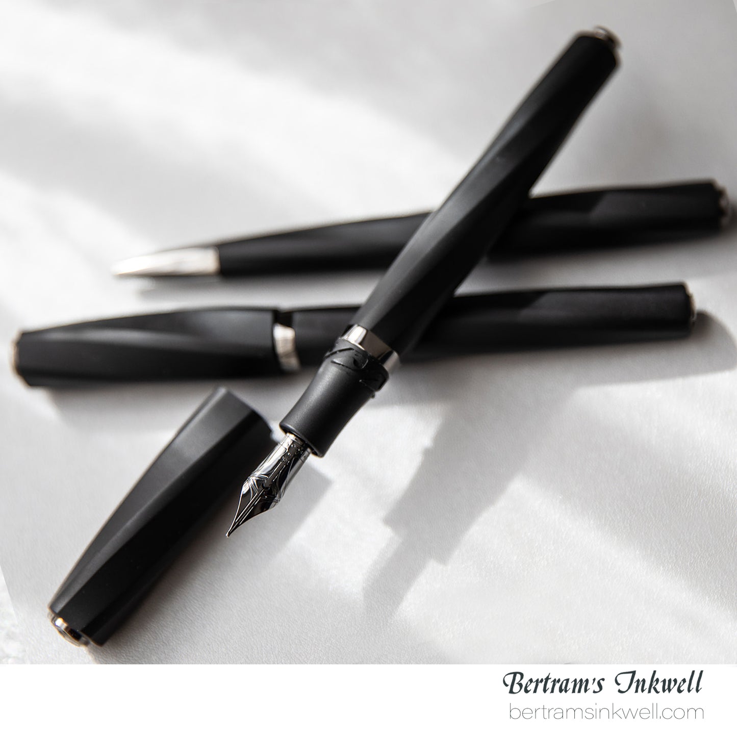 Visconti Divina Matte Black Oversize Rollerball