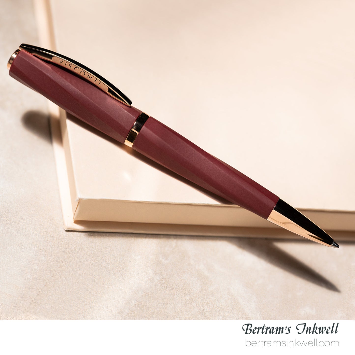 Visconti Divina Matte Bordeaux Ballpoint