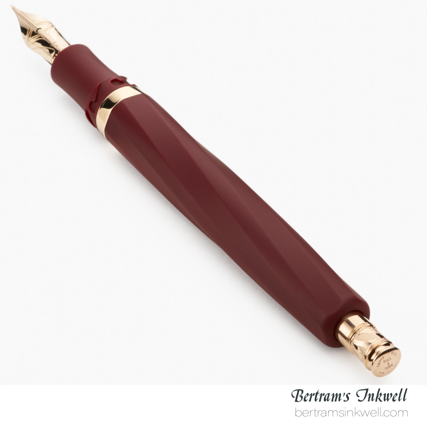 Visconti Divina Matte Bordeaux Oversize Fountain Pen