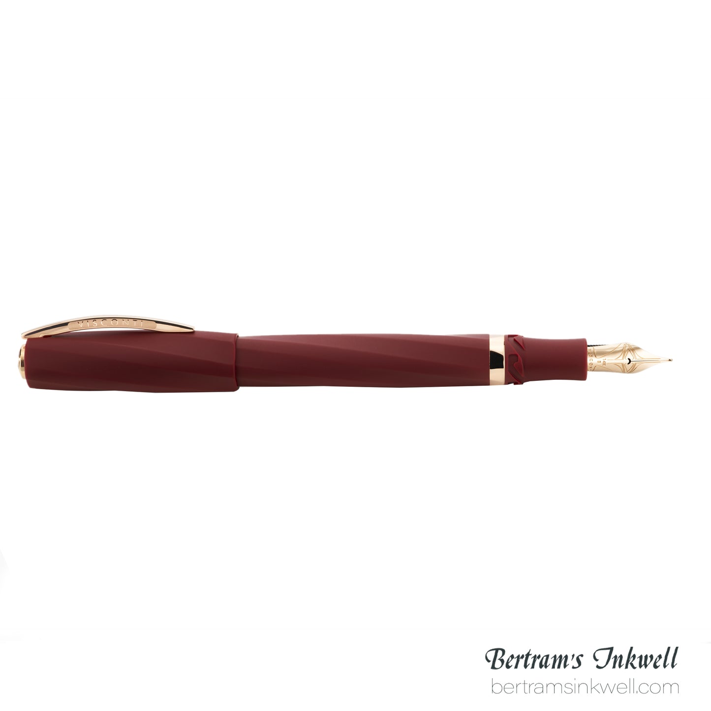 Visconti Divina Matte Bordeaux Oversize Fountain Pen