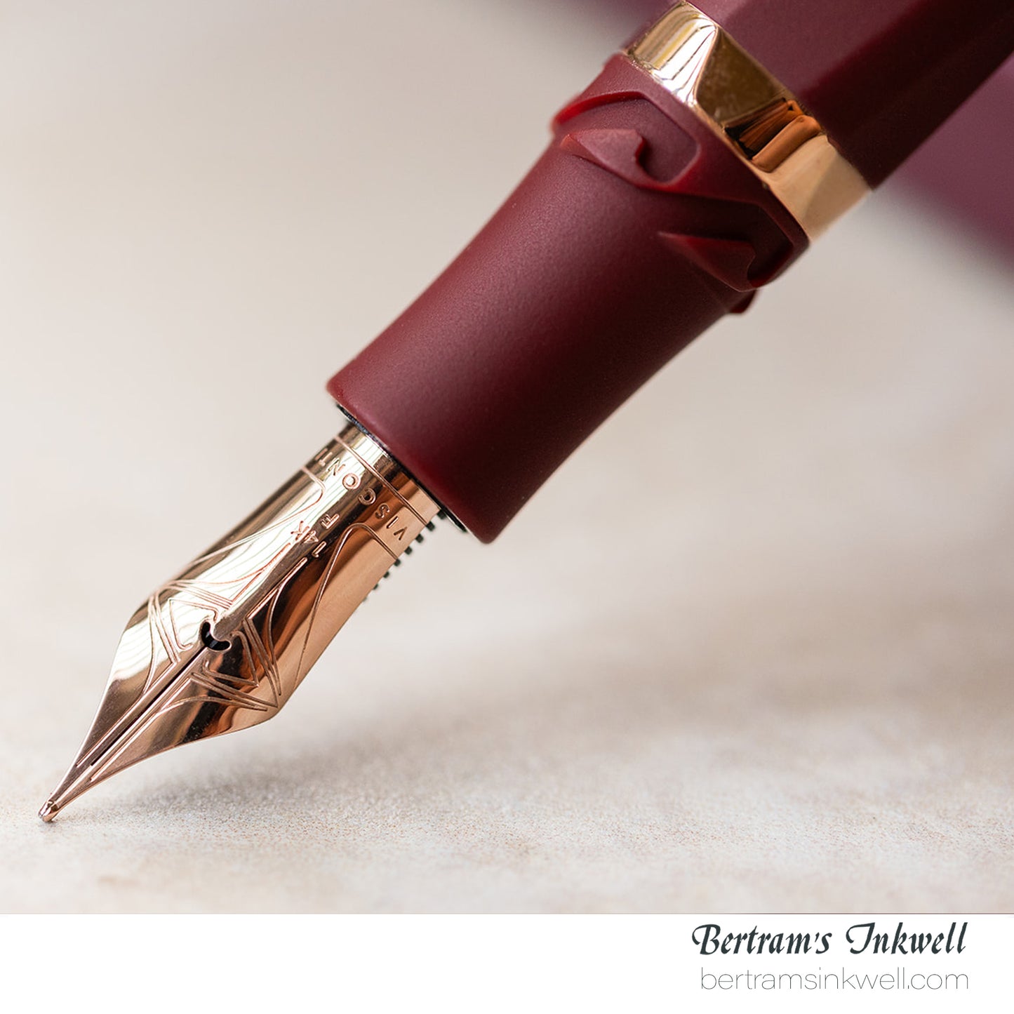 Visconti Divina Matte Bordeaux Oversize Fountain Pen