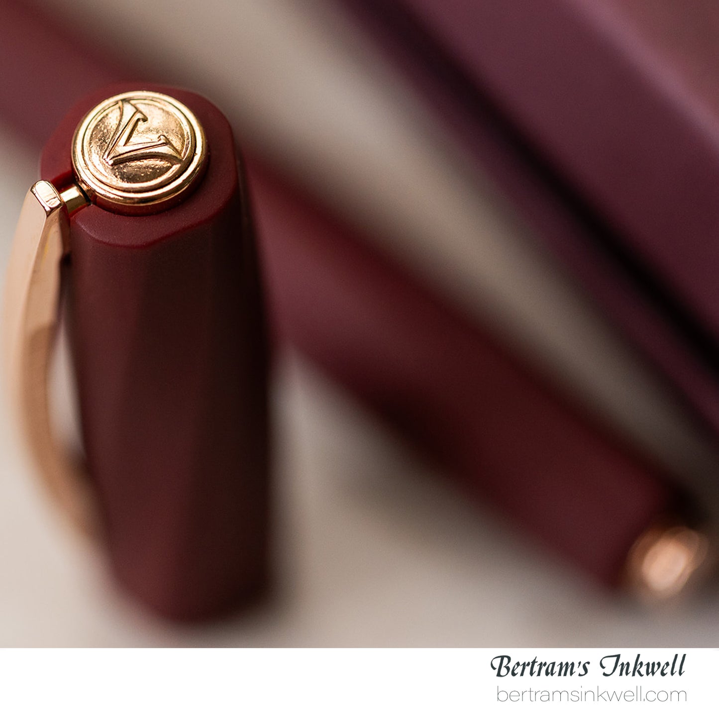 Visconti Divina Matte Bordeaux Oversize Fountain Pen