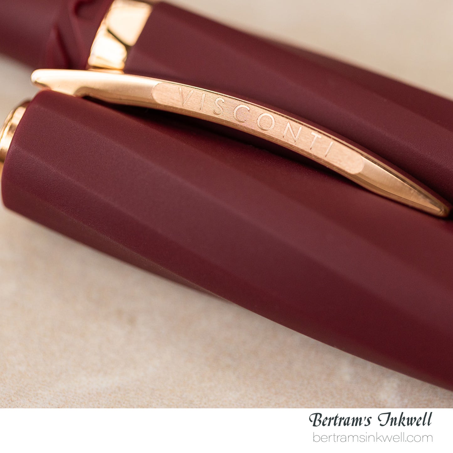 Visconti Divina Matte Bordeaux Oversize Fountain Pen