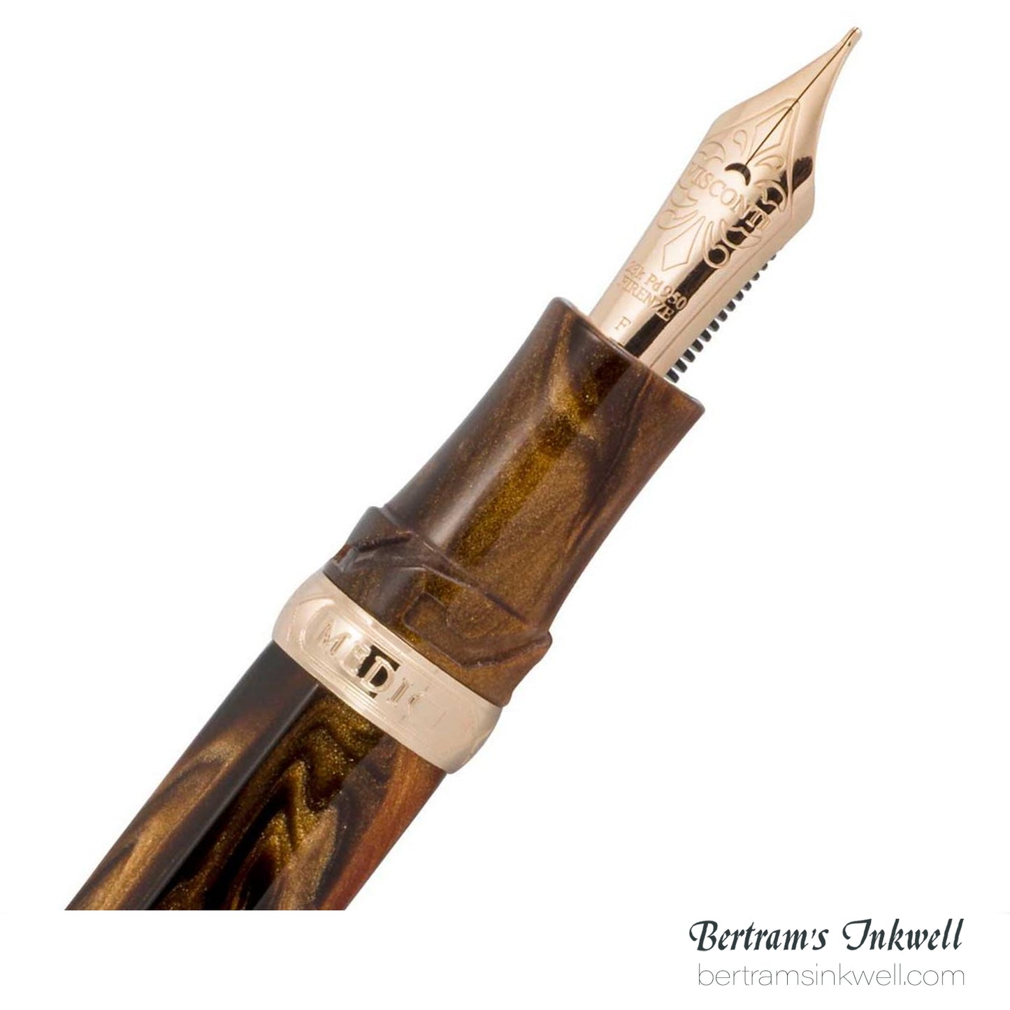 Visconti Medici Dynasty Rose Sovrano Oversize Fountain Pen