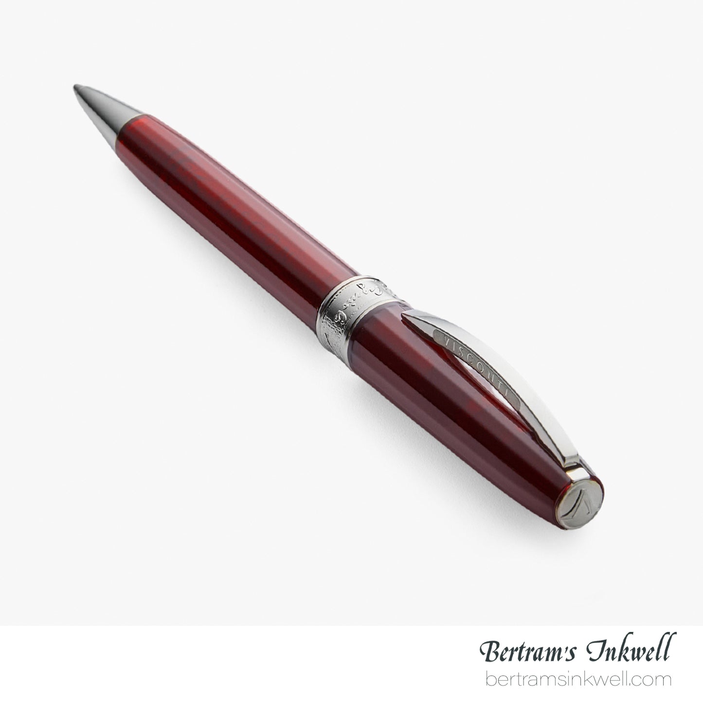 Visconti Michelangelo Translucent Red Ballpoint