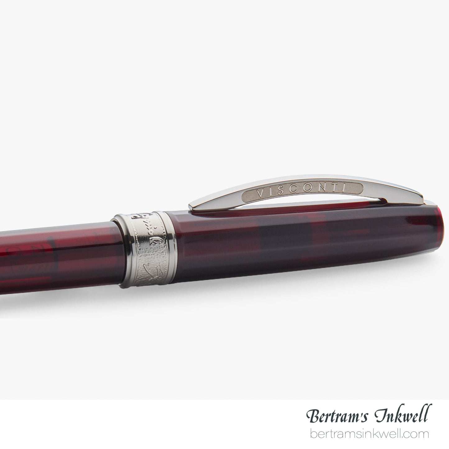 Visconti Michelangelo Translucent Red Ballpoint