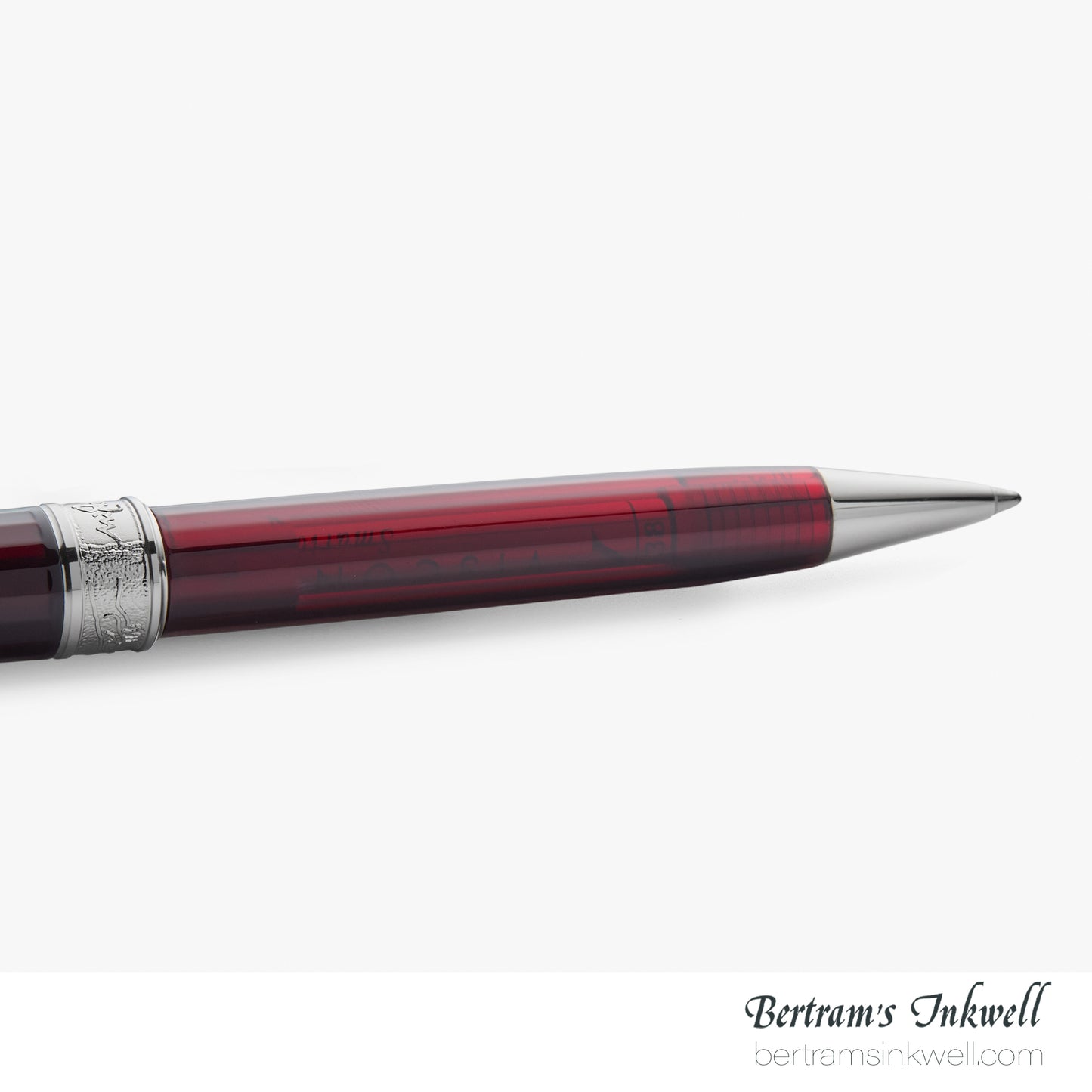 Visconti Michelangelo Translucent Red Ballpoint