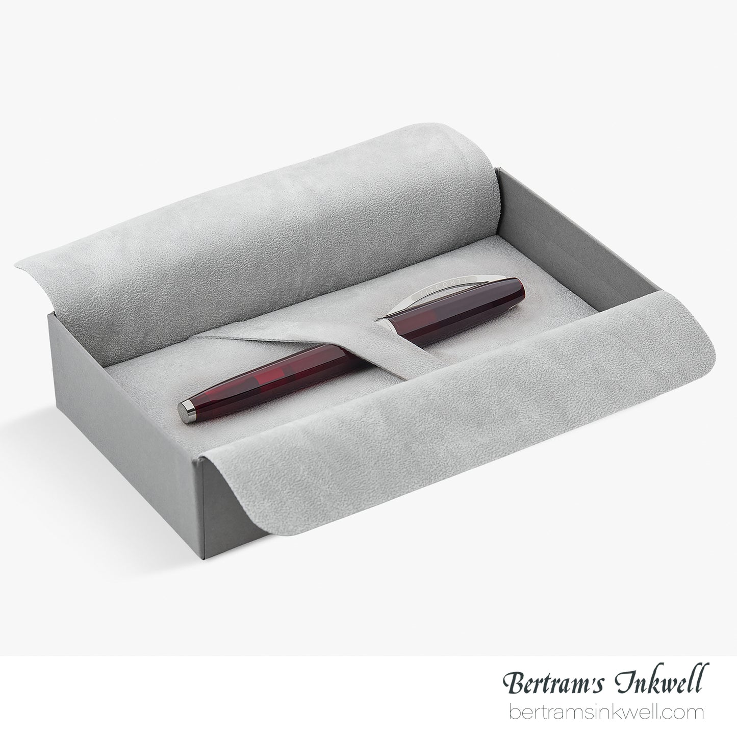 Visconti Michelangelo Translucent Red Rollerball