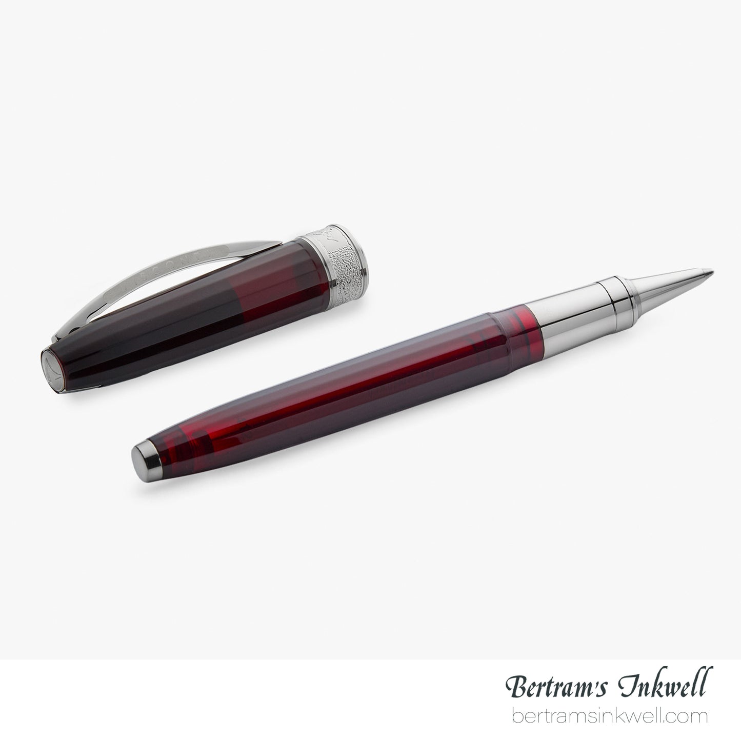 Visconti Michelangelo Translucent Red Rollerball