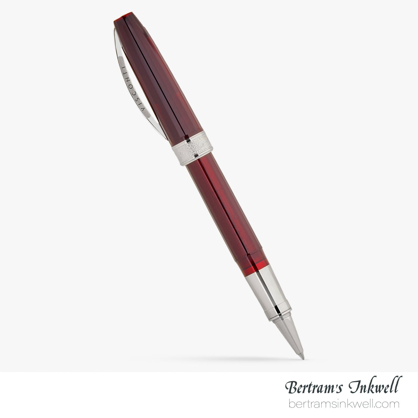 Visconti Michelangelo Translucent Red Rollerball