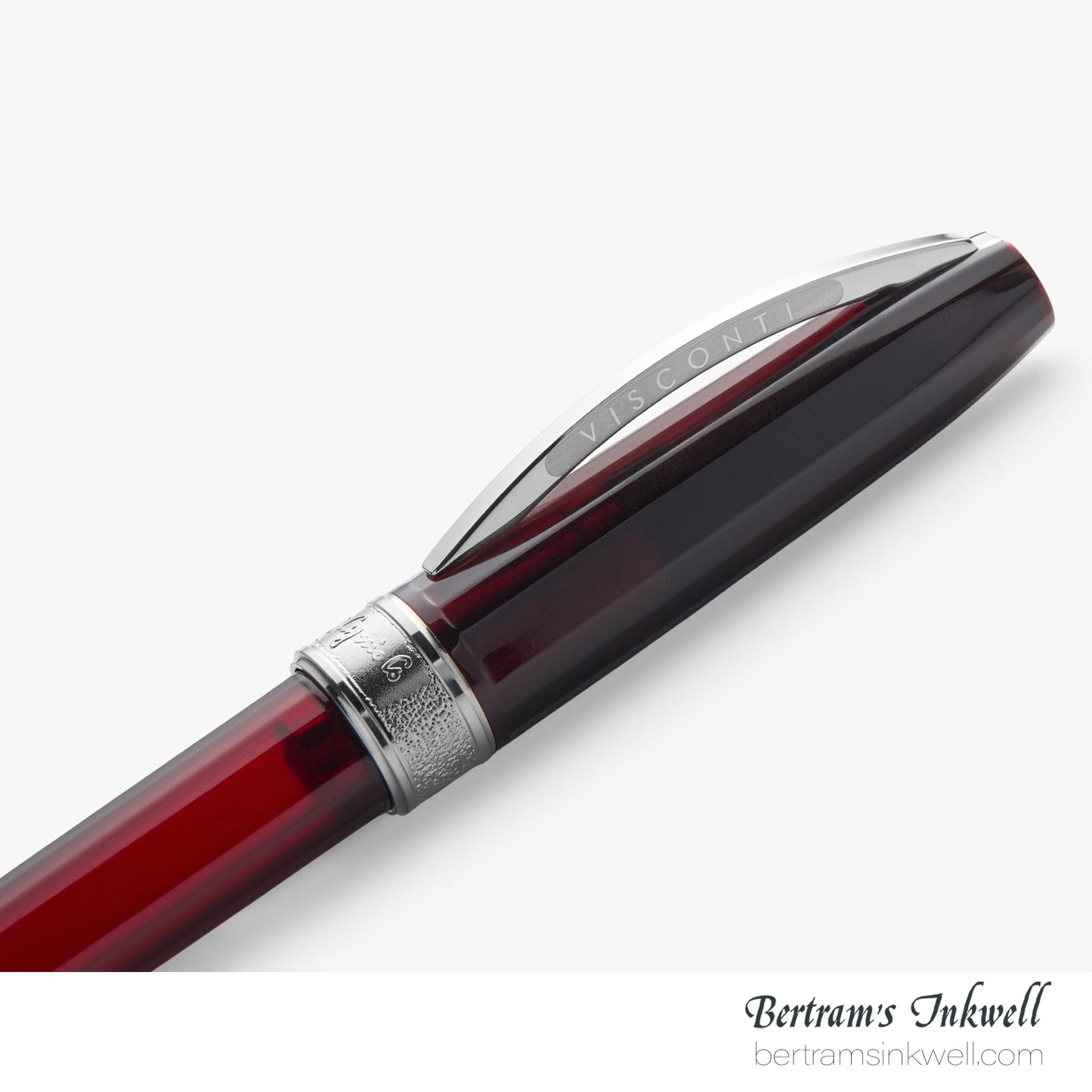 Visconti Michelangelo Translucent Red Ballpoint