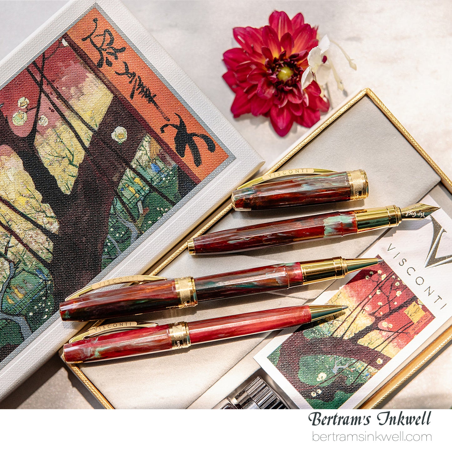 Visconti Van Gogh Flowering Plum Orchard Rollerball