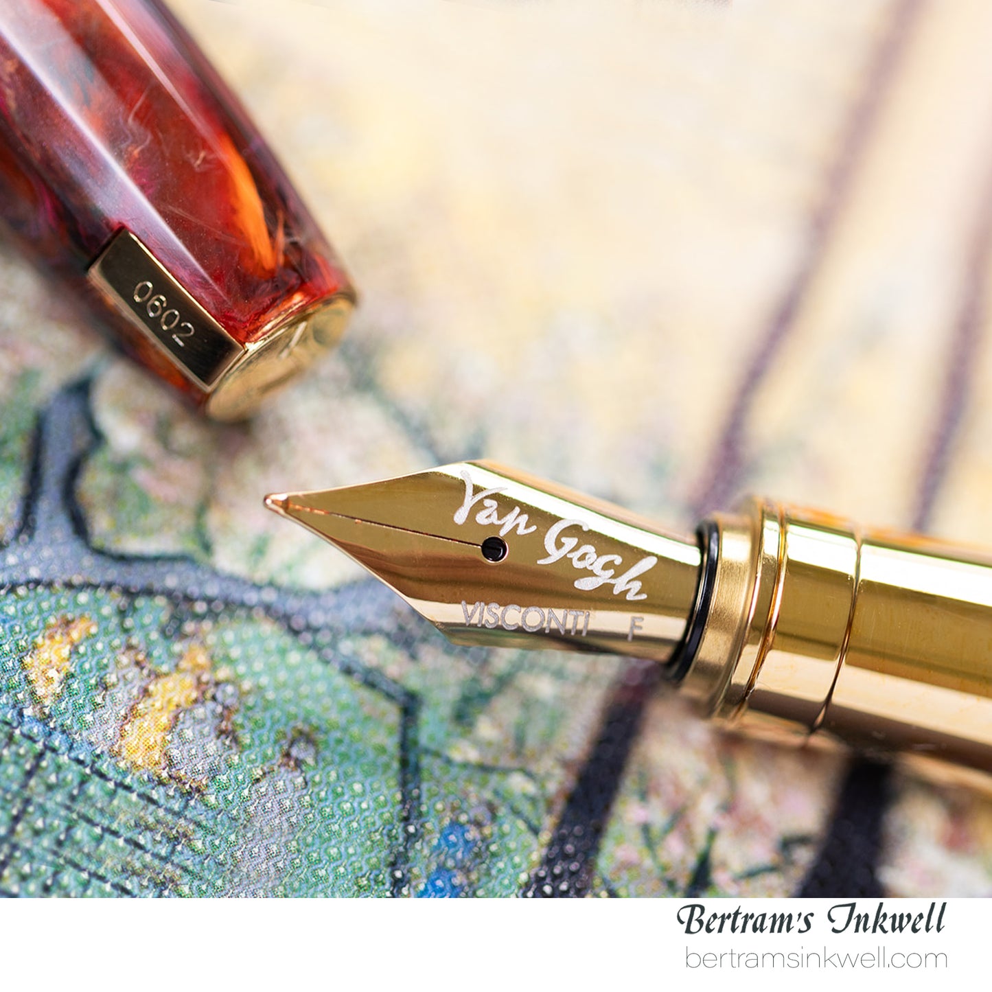 Visconti Van Gogh Flowering Plum Orchard Fountain Pen