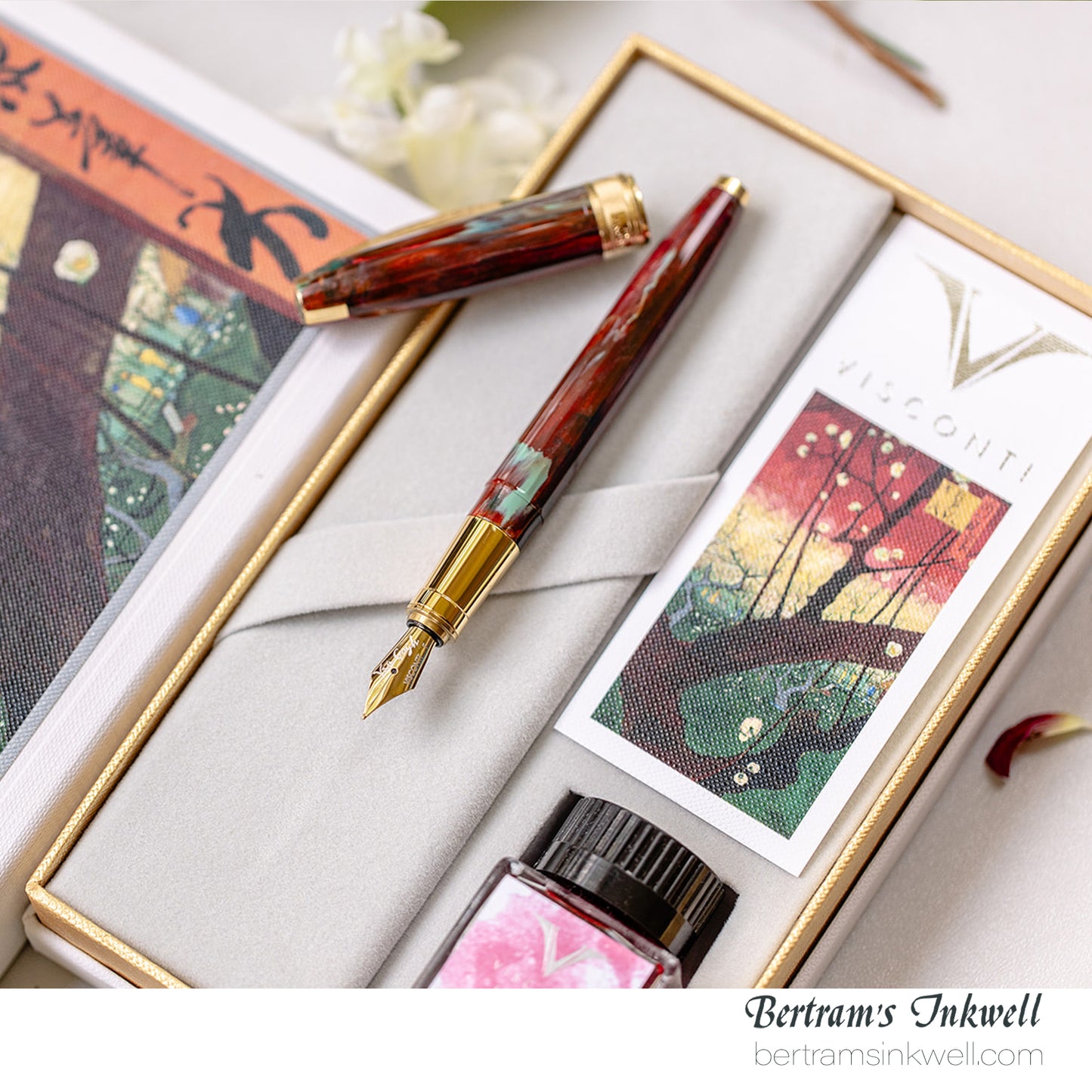 Visconti Van Gogh Flowering Plum Orchard Fountain Pen
