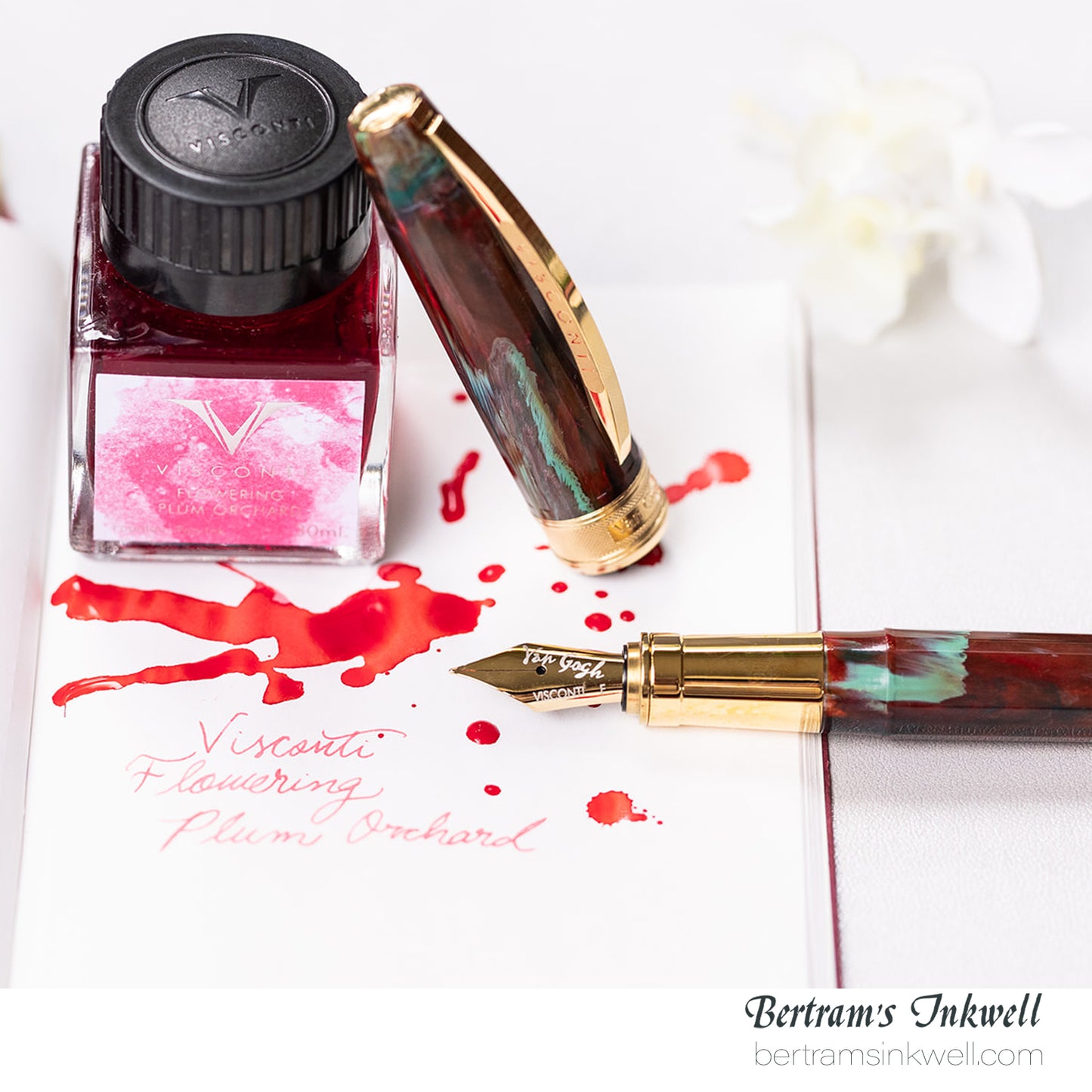 Visconti Van Gogh Flowering Plum Orchard Fountain Pen